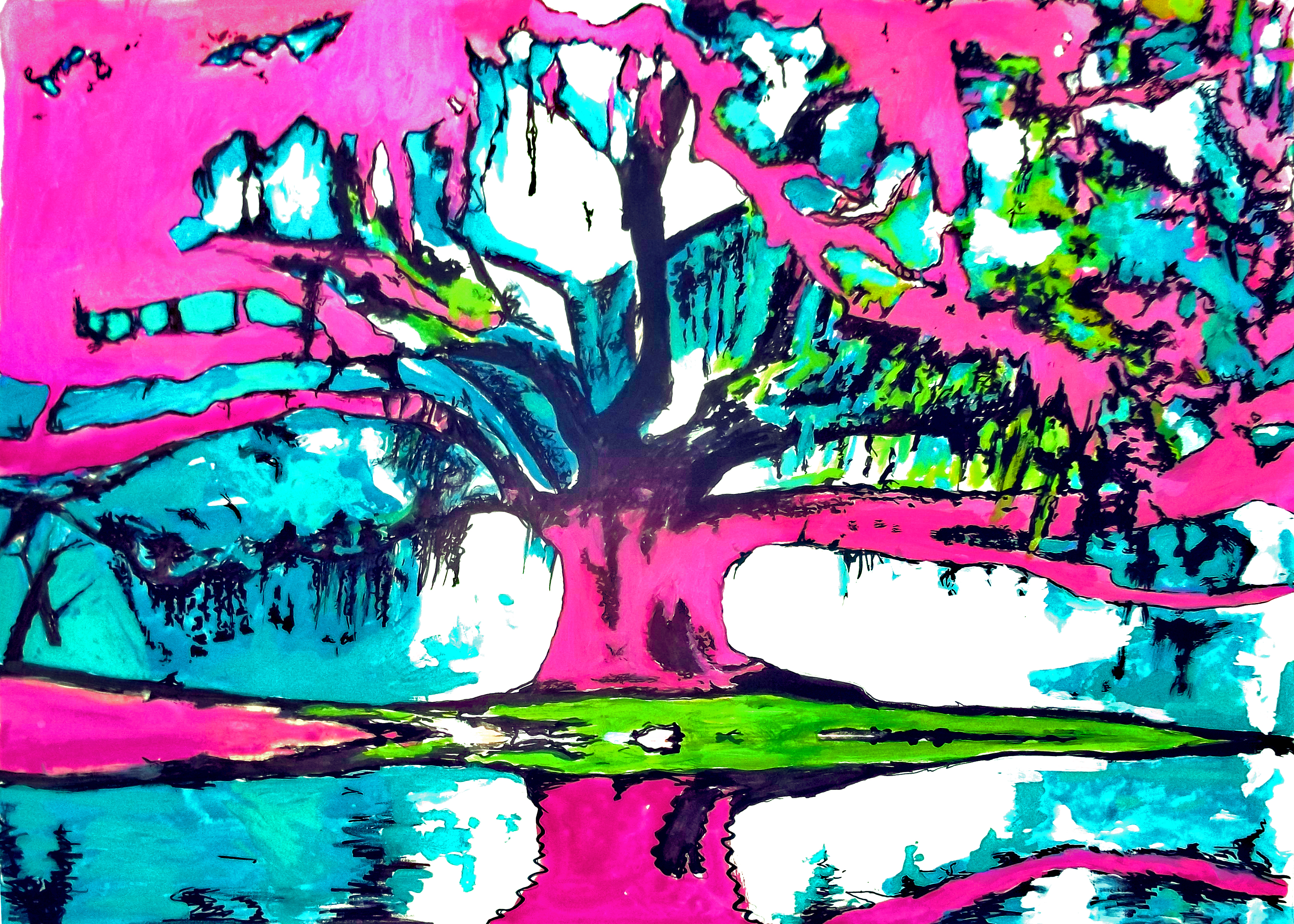 Trippy Youtube Channel Cover - HD Wallpaper 