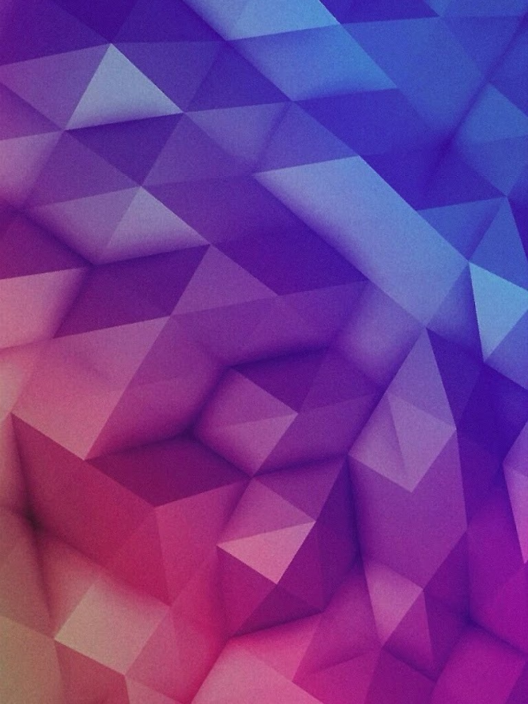 Pink Blue Triangles Ios7 Galaxy Note Hd Wallpaper - Nice - HD Wallpaper 