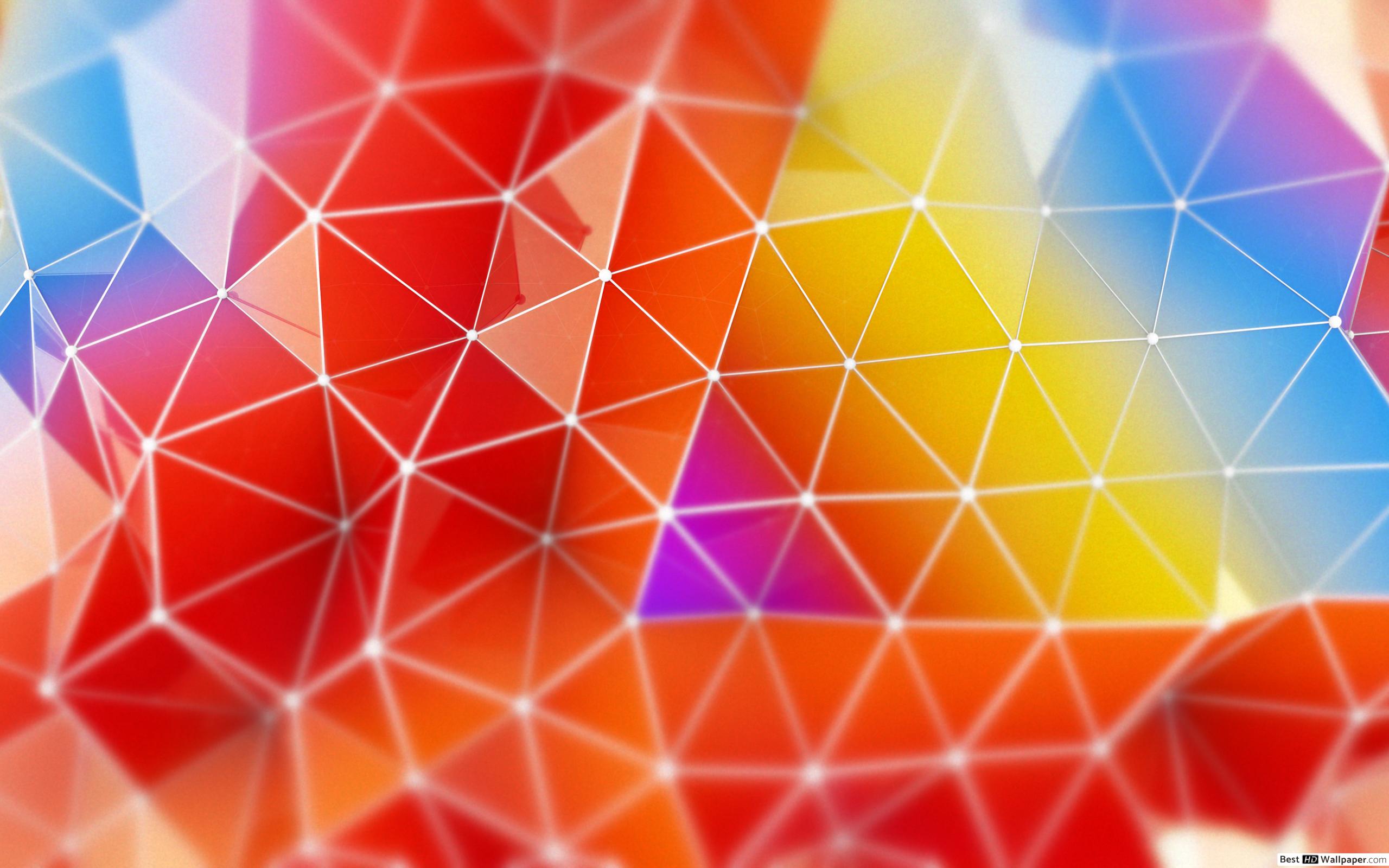 Blue Orange And Red Background - HD Wallpaper 