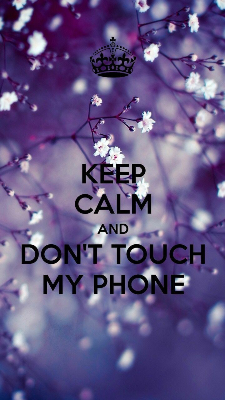 Cute Wallpapers Of Dont Touch My Phone - HD Wallpaper 