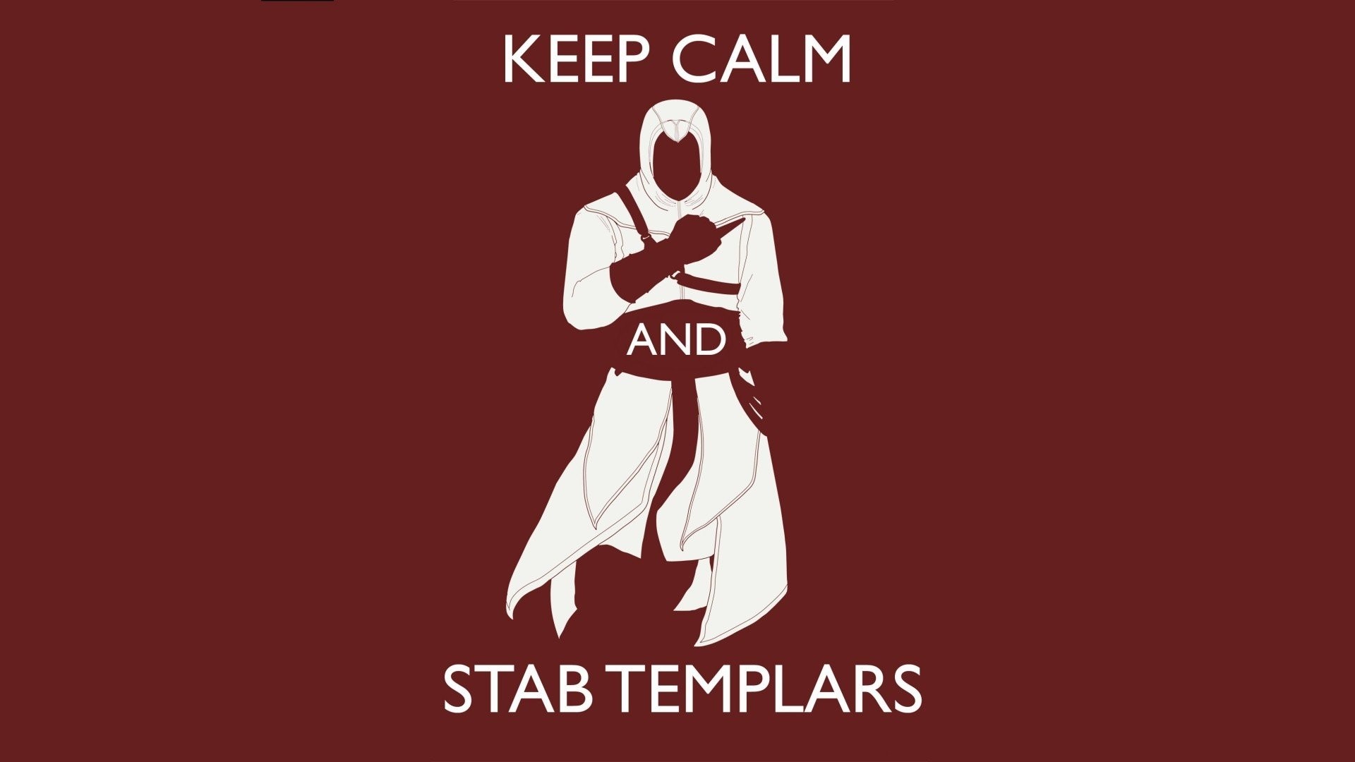 Keep Calm And Carry On Wallpaper - Assassins Creed Templar Sign - HD Wallpaper 