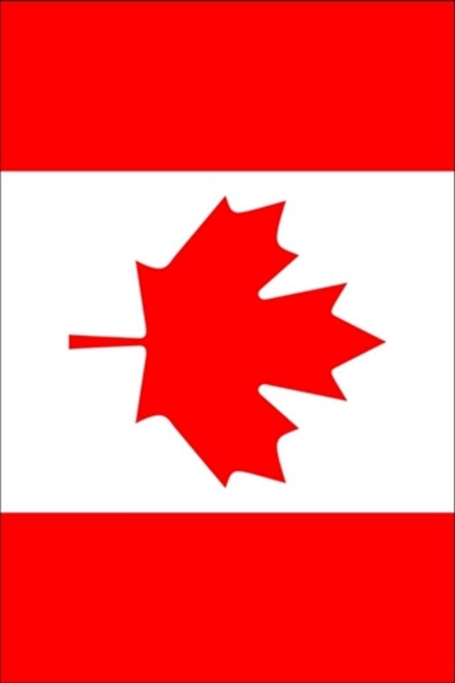 Canada Flag Free Iphone Iphone 5 Iphone 4s Wallpaper - HD Wallpaper 