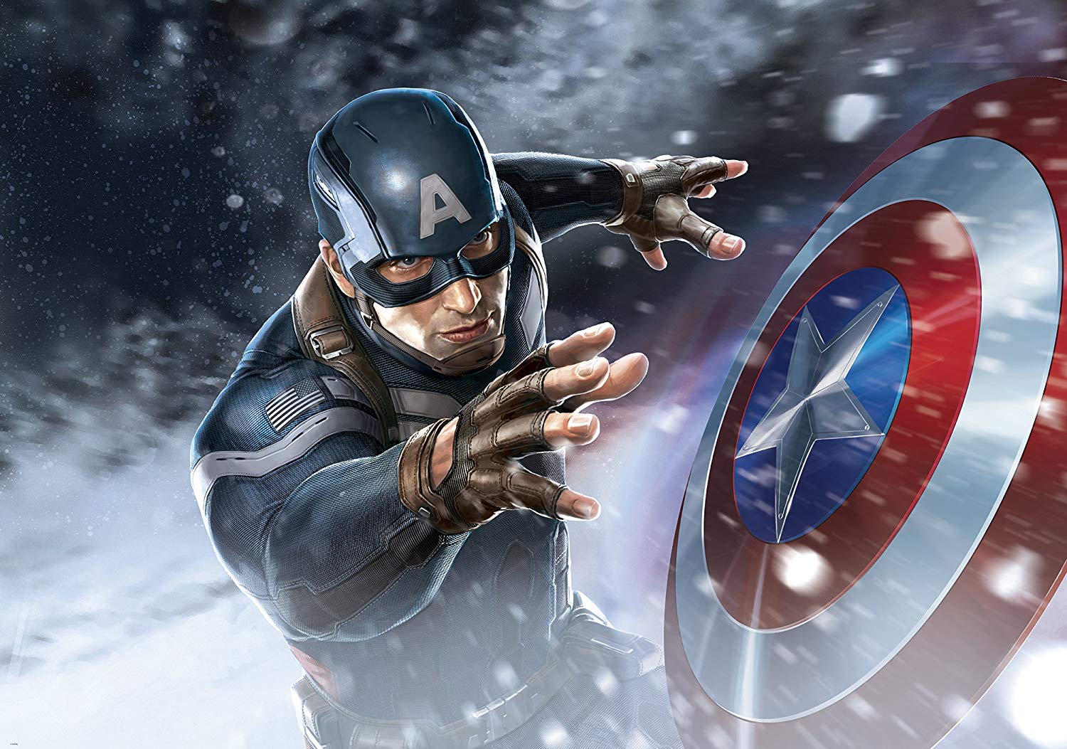 Captain America Throwing The Shield 1500x1053 Wallpaper teahub.io