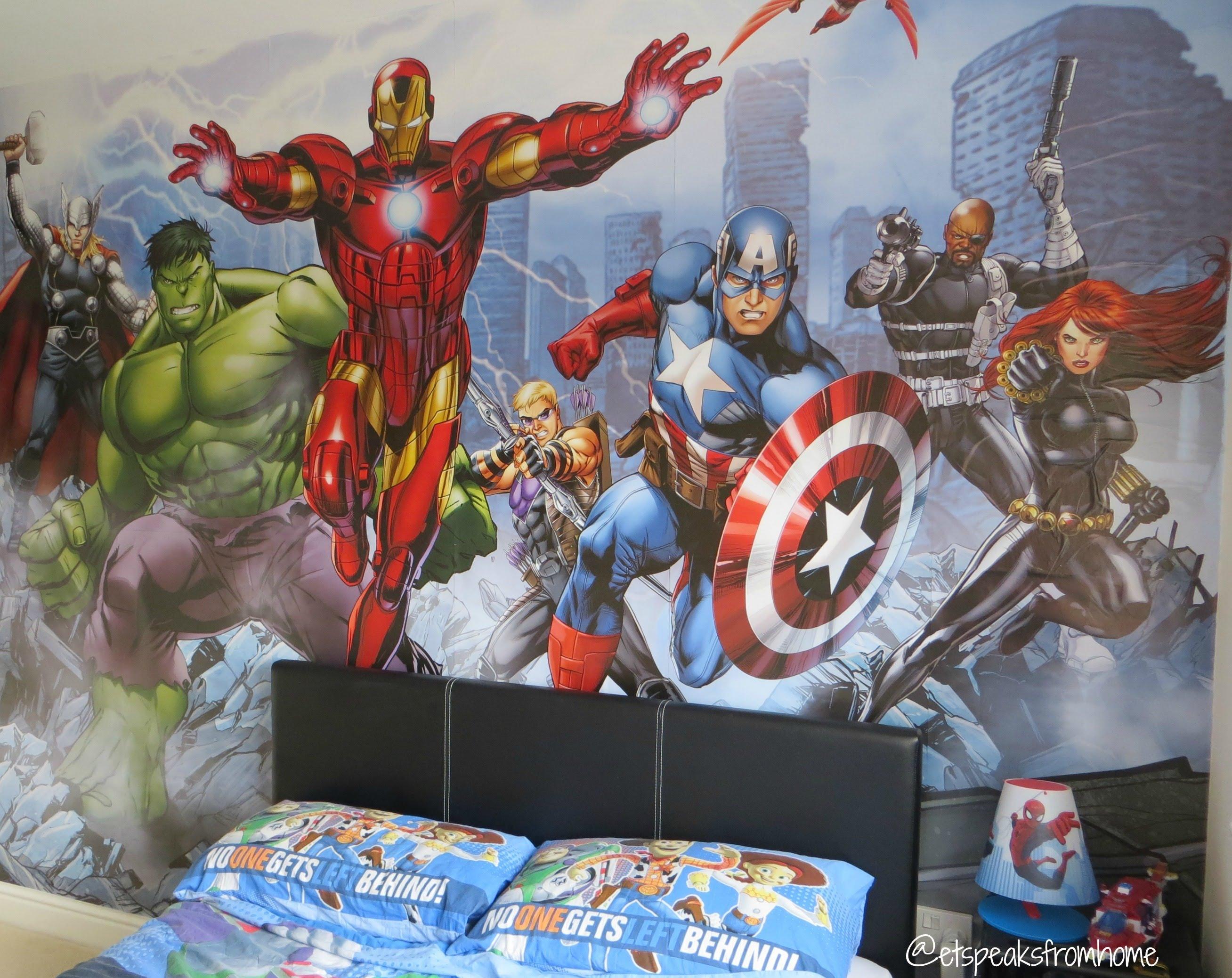 Avengers Wallpaper For Bedroom - Avengers Kids - HD Wallpaper 