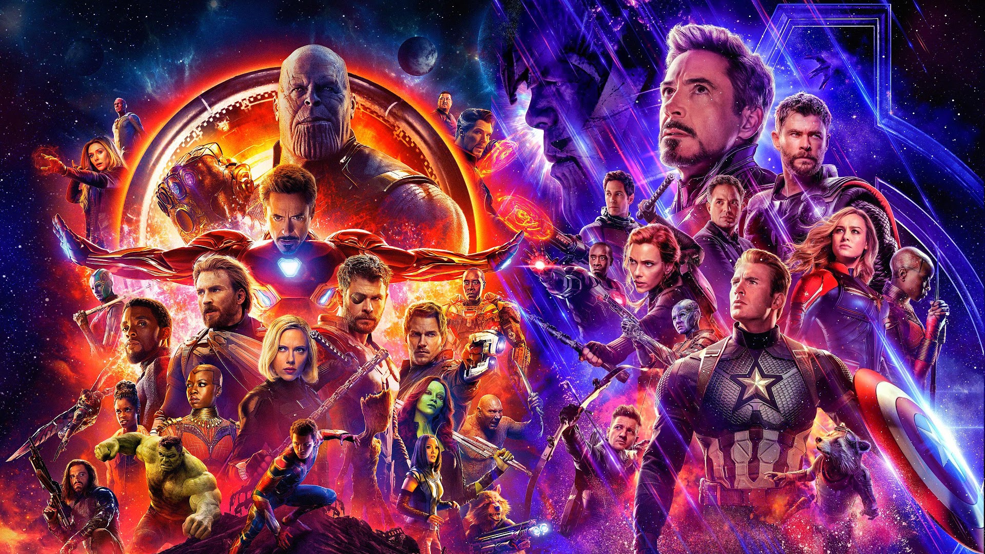 Endgame, Movie, Characters, 4k, - Avengers Endgame And Infinity War - HD Wallpaper 