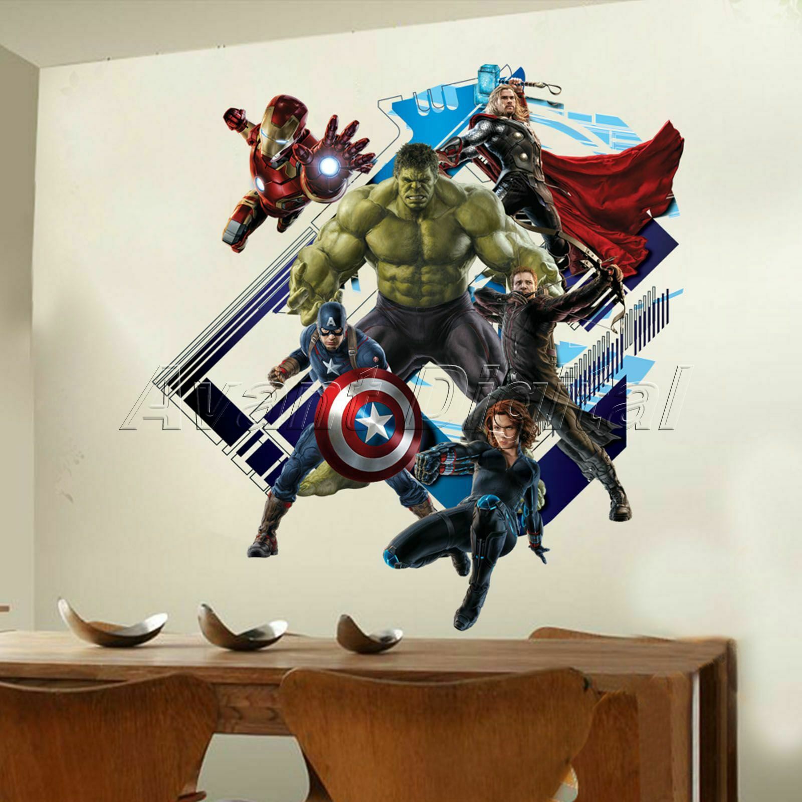 Avenger Wall - HD Wallpaper 