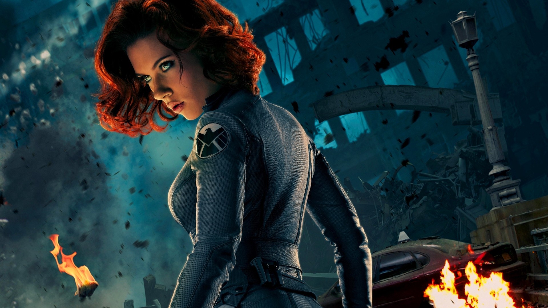 Black Widow First Avengers - HD Wallpaper 