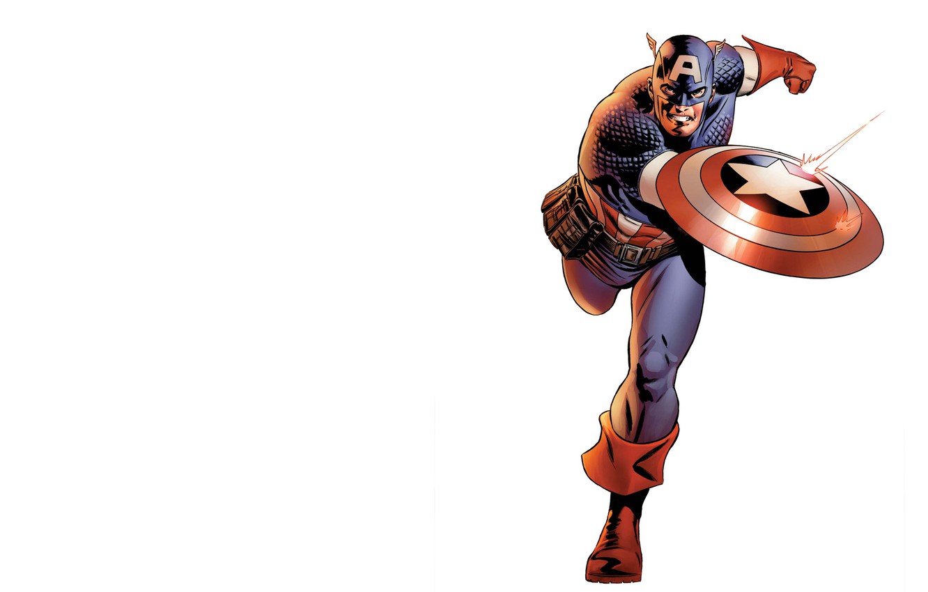 Photo Wallpaper Costume, Shield, Captain America, Captain - Captain America - HD Wallpaper 