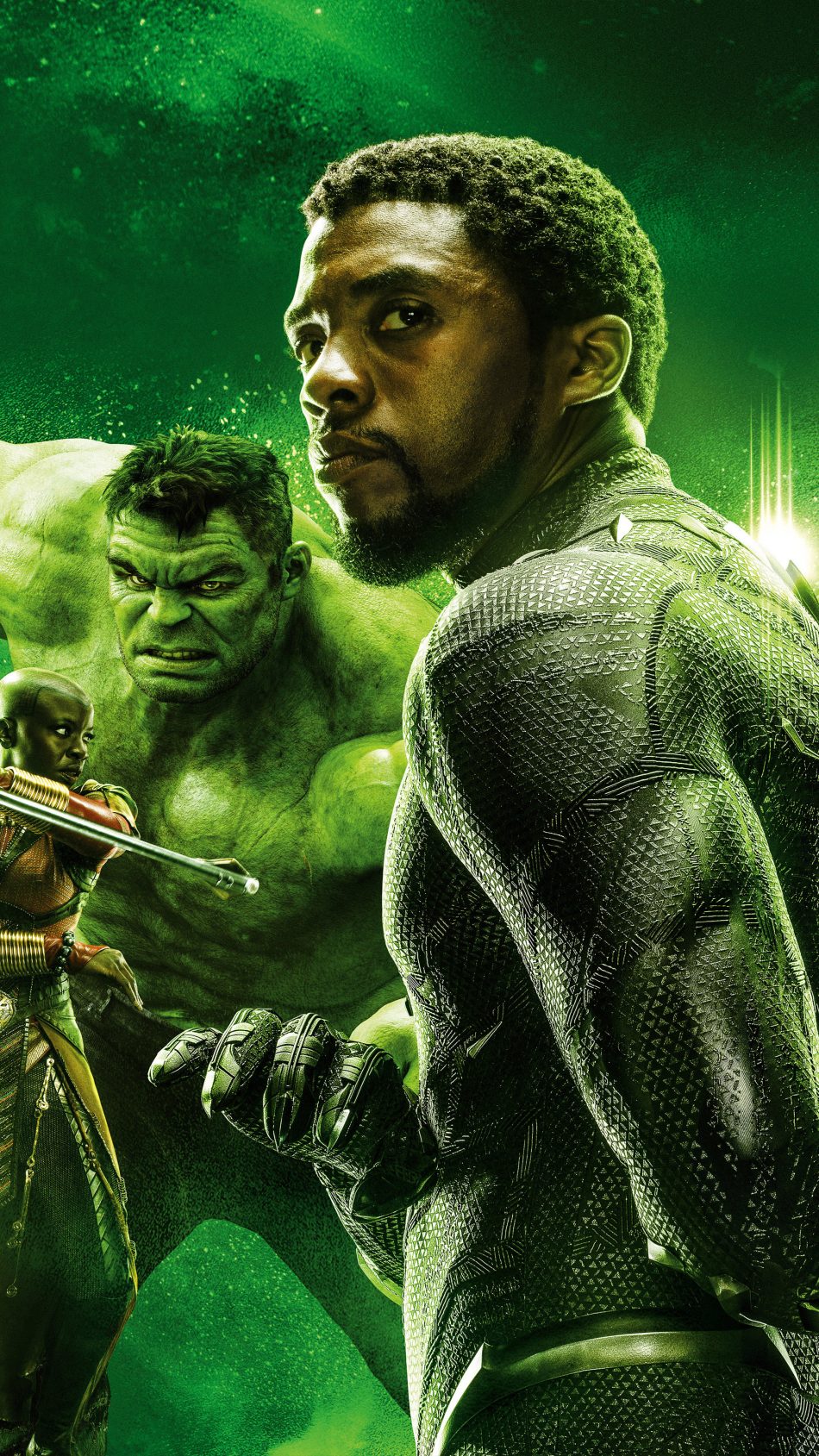 Hulk & Black Panther In Avengers Endgame 4k Ultra Hd - Black Panther Endgame Avengers - HD Wallpaper 