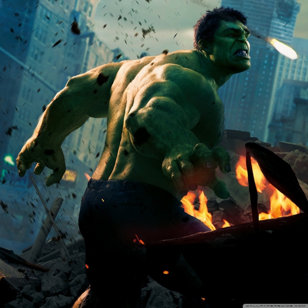 Hulk En Avengers Hd - HD Wallpaper 