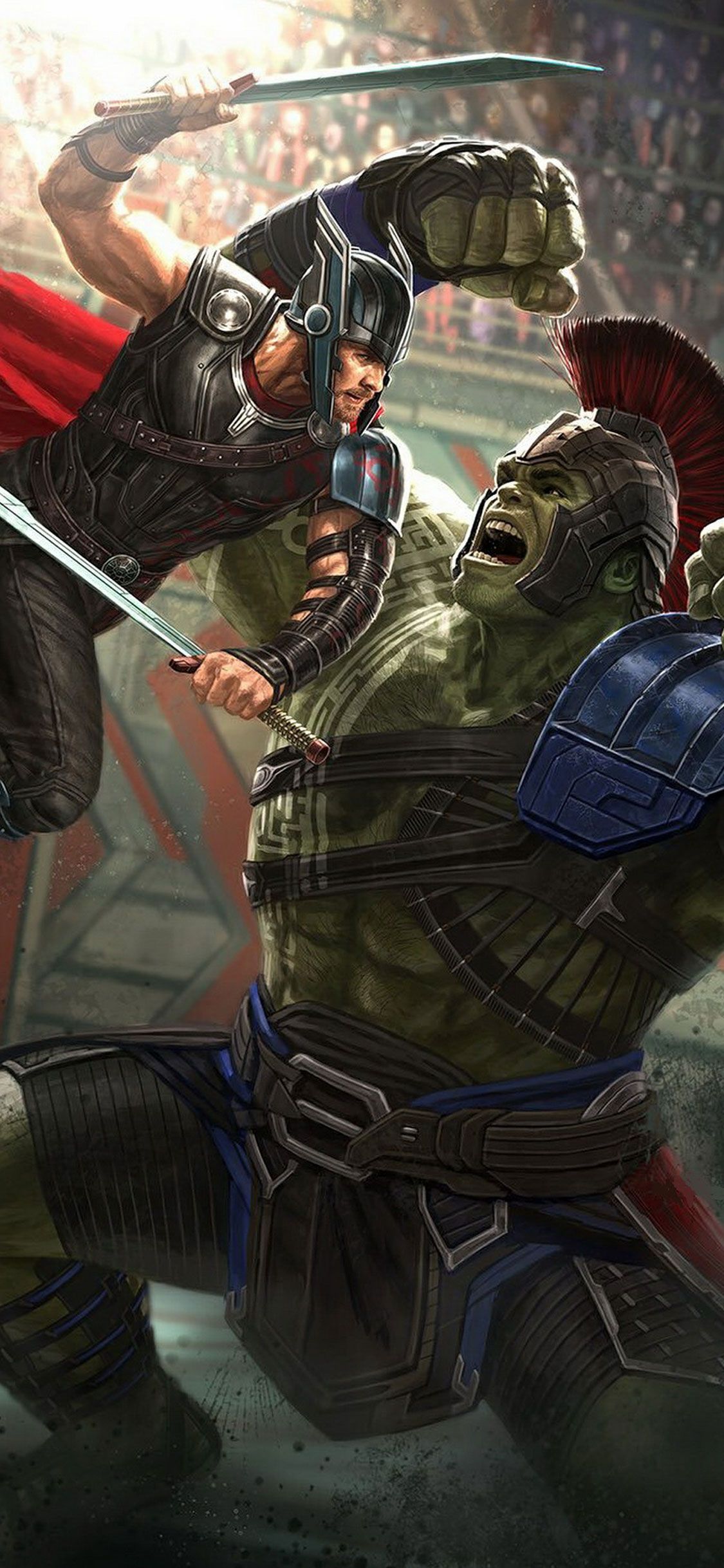 Thor Ragnarok Hulk Vs Thor - HD Wallpaper 