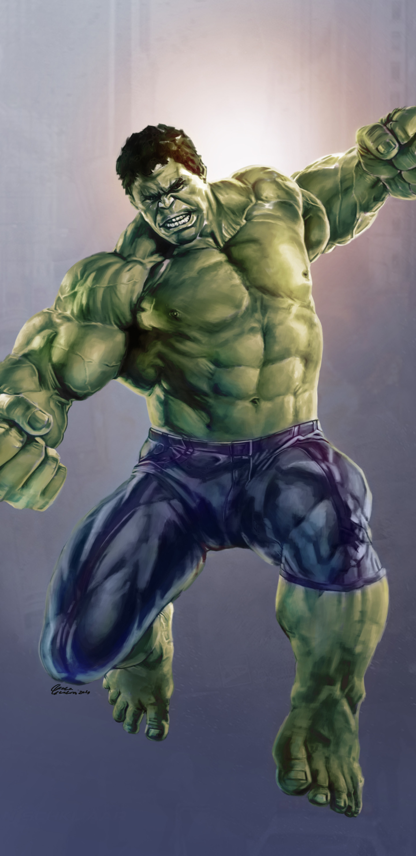 Incredible Hulk Wallpaper Iphone - HD Wallpaper 