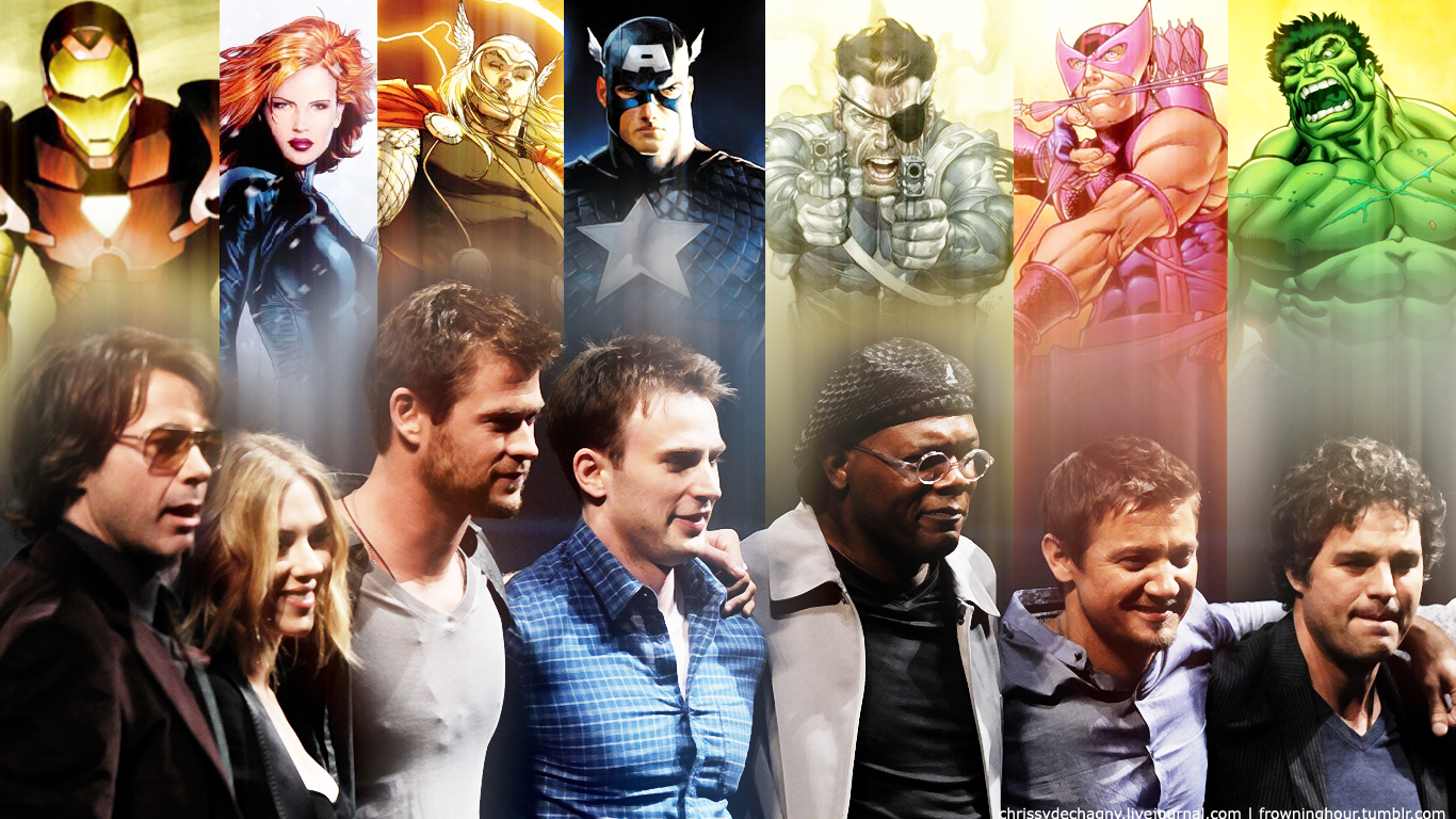 Avengers Cast And Characters - HD Wallpaper 