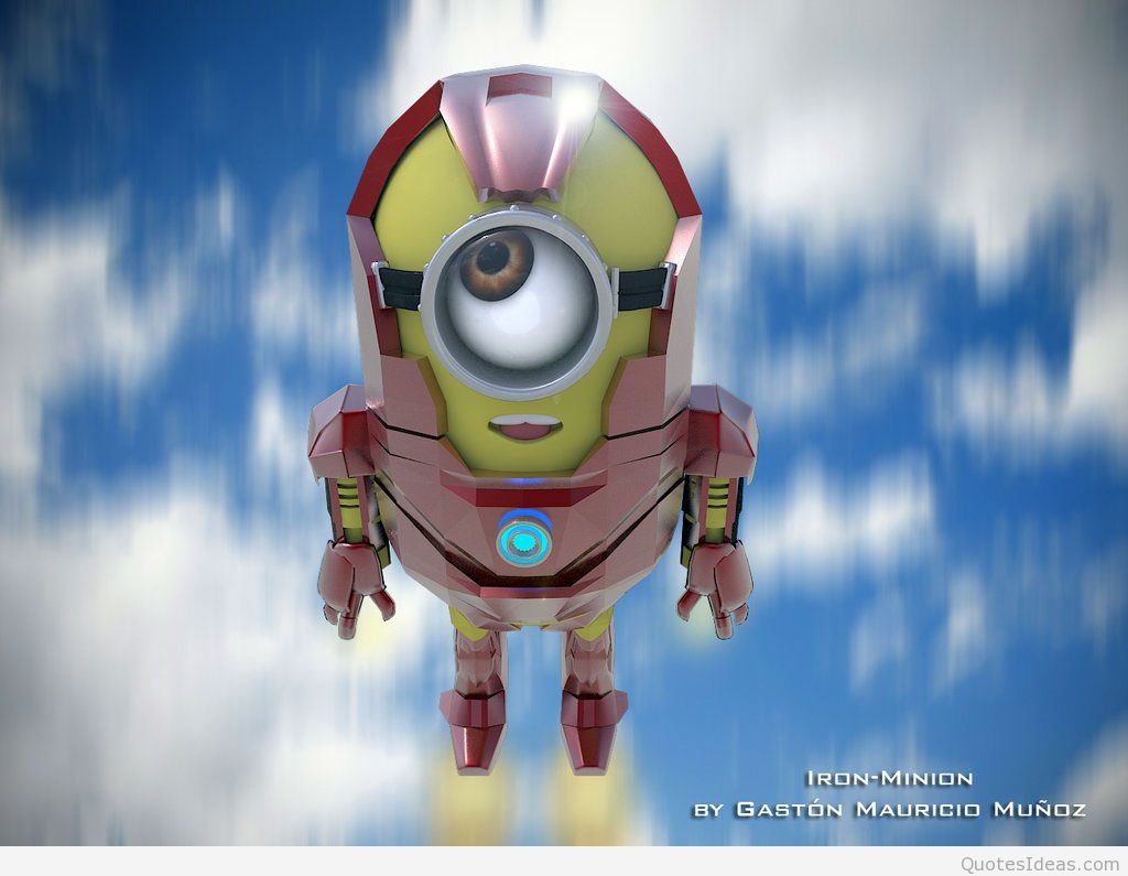 Ironman Minion Wallpaper1 - HD Wallpaper 