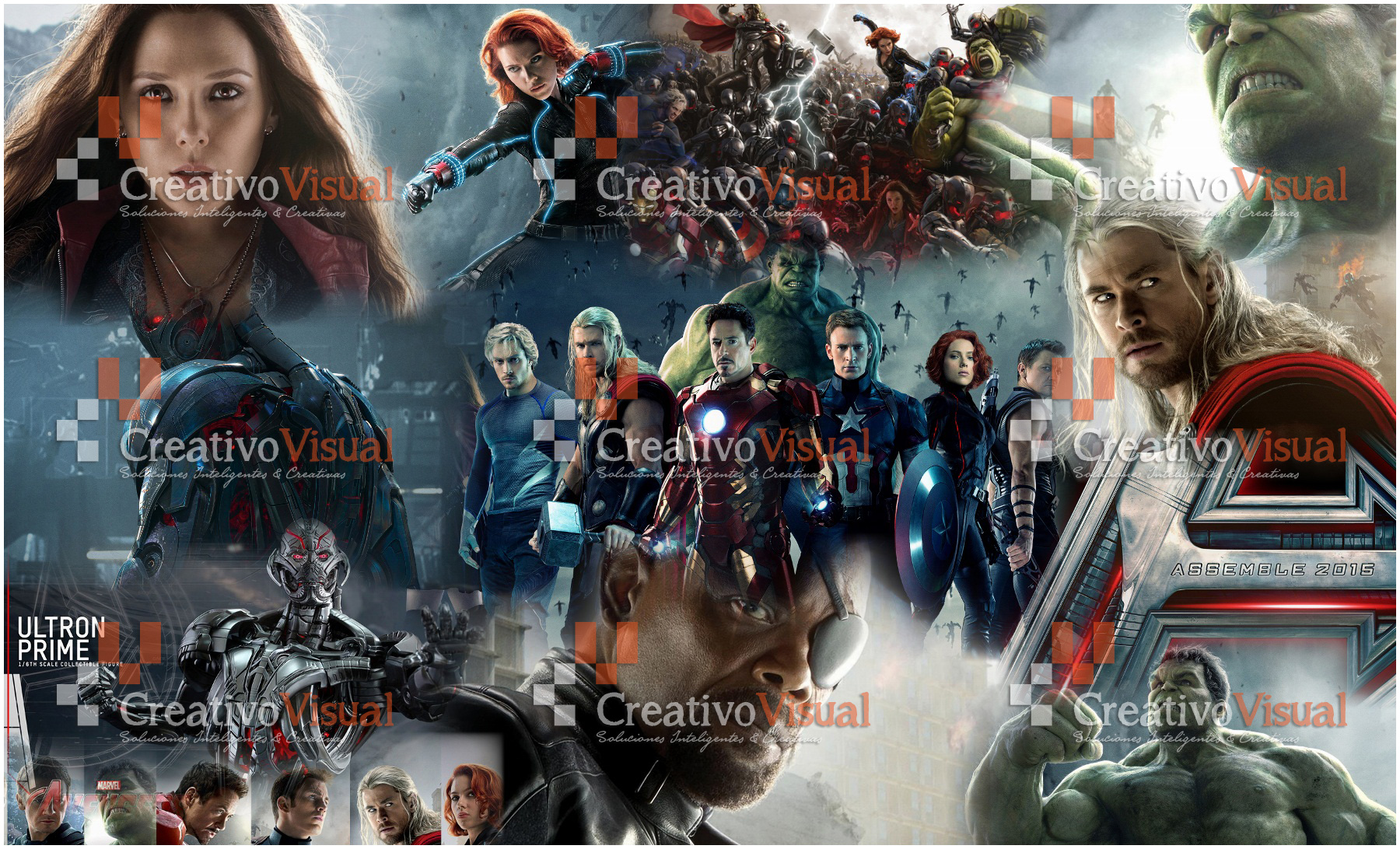 Avengers Era De Ultron - HD Wallpaper 
