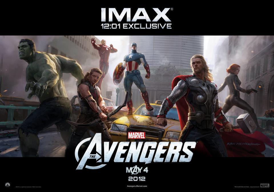 Avengers Imax Poster - HD Wallpaper 