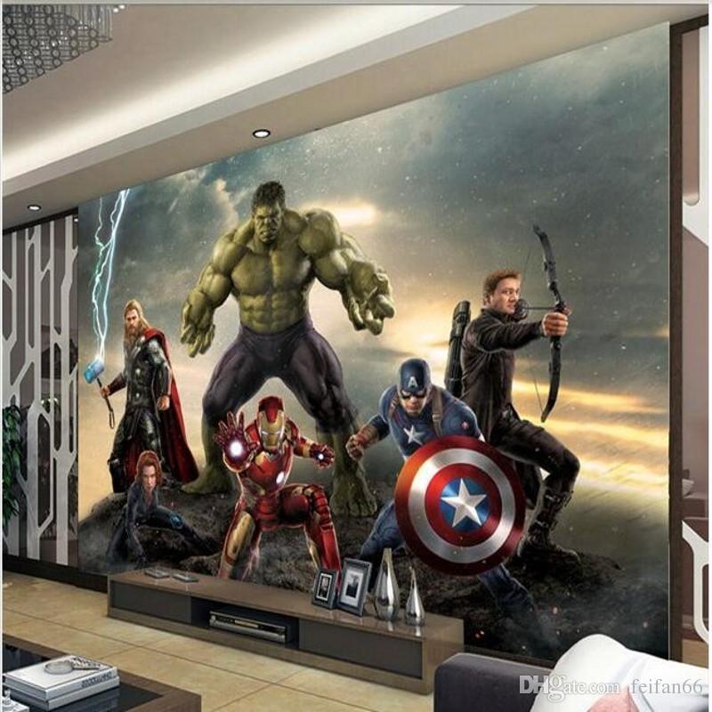 Captain America Iron Man Hulk Thor - HD Wallpaper 