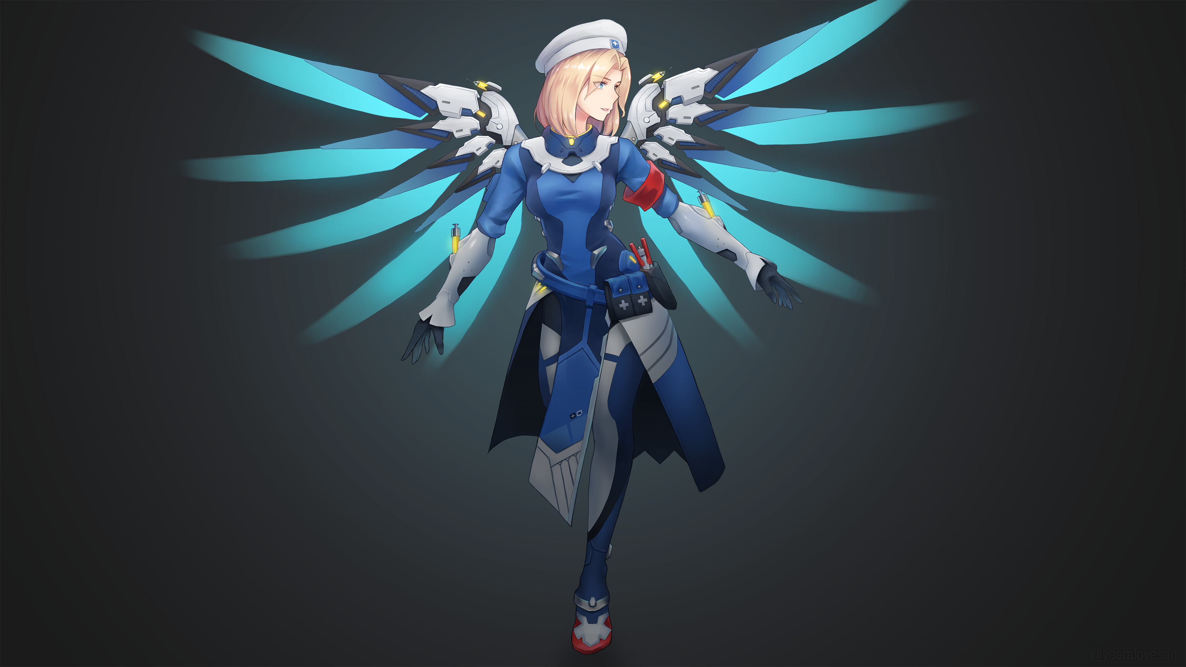 3840x2160, Anime Wallpaper Mercy Wallpapers By Me [ - Mercy - HD Wallpaper 