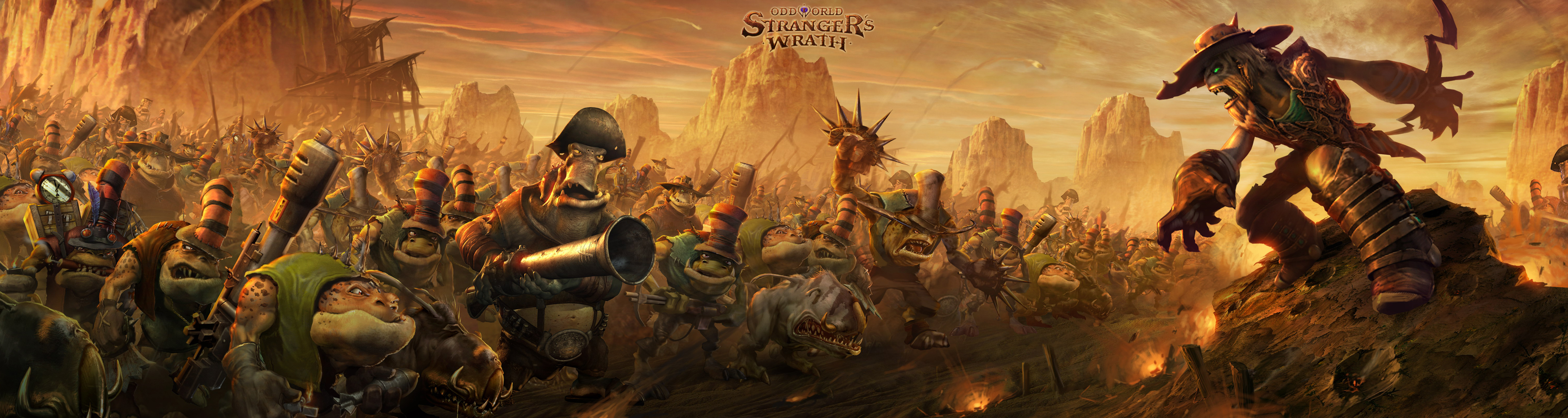 Game Computer Wallpapers, Desktop Backgrounds - Oddworld Stranger's Wrath - HD Wallpaper 