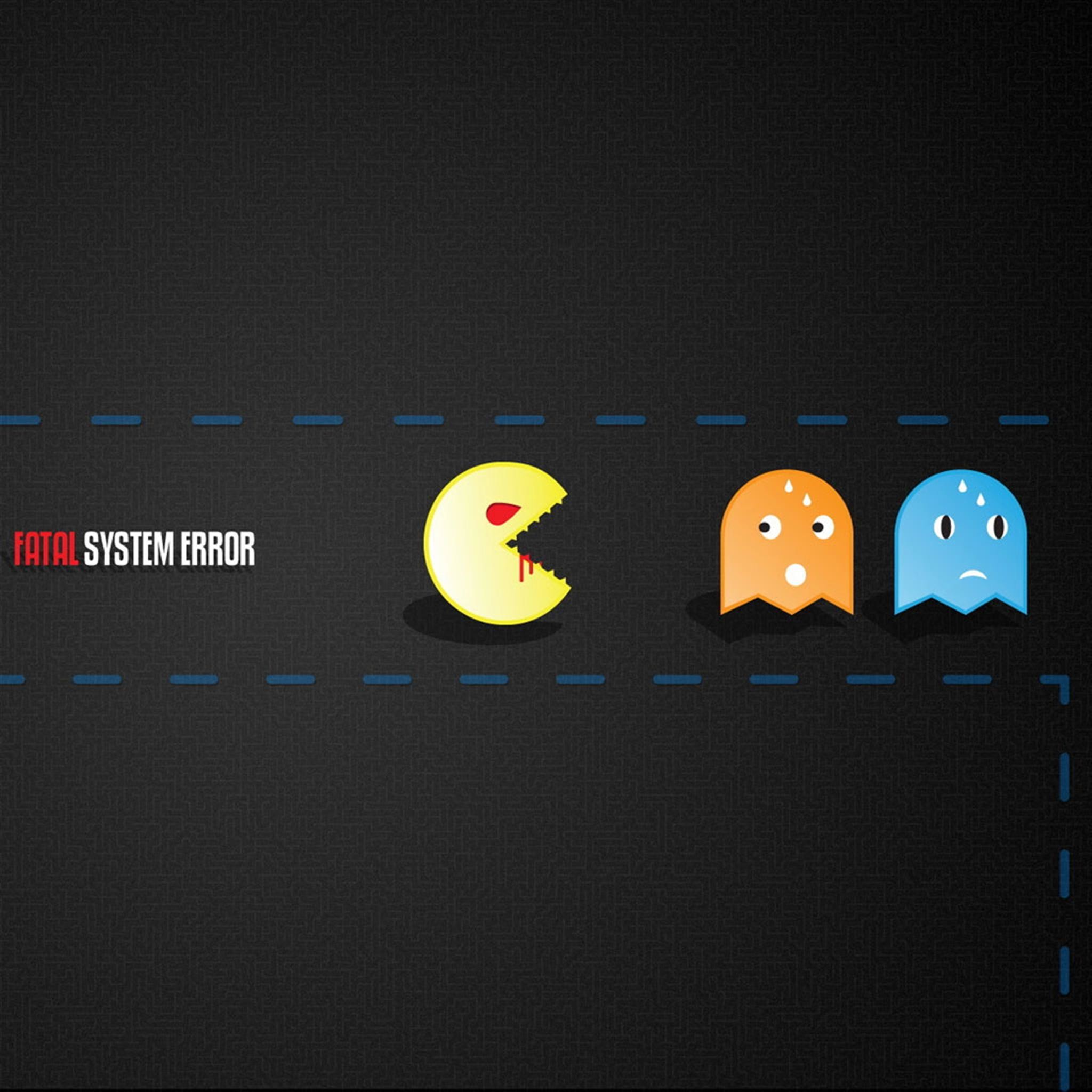 Cute Funny Ipad Air Wallpapers, Ipad Air Retina Wallpapers - Pacman - HD Wallpaper 