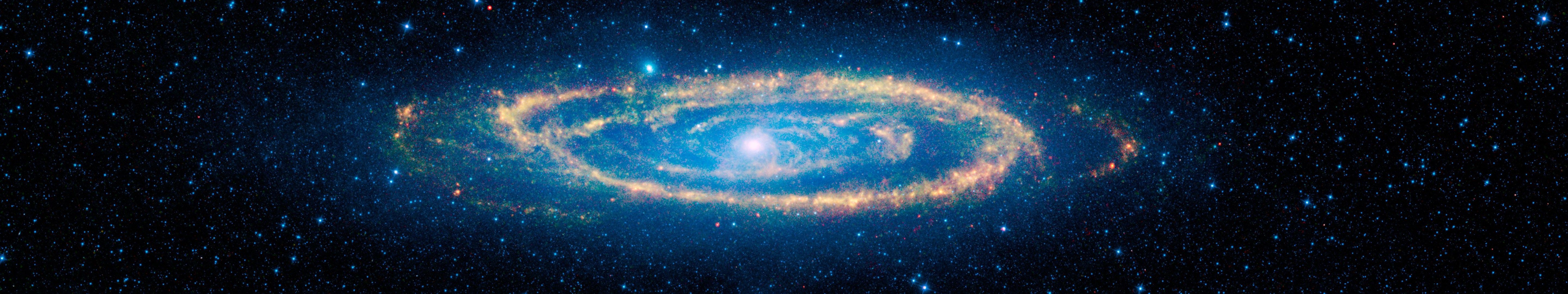 3 Monitor Wallpaper Galaxy - HD Wallpaper 