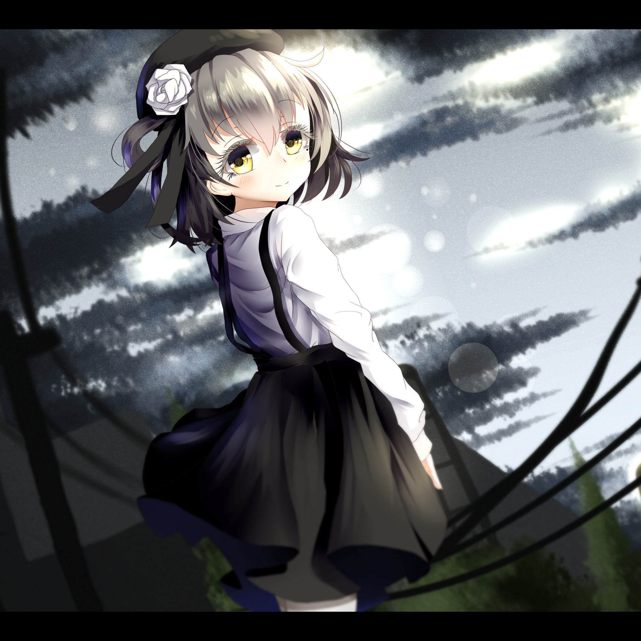 Anime Girl Wallpaper Iphone Cute - HD Wallpaper 