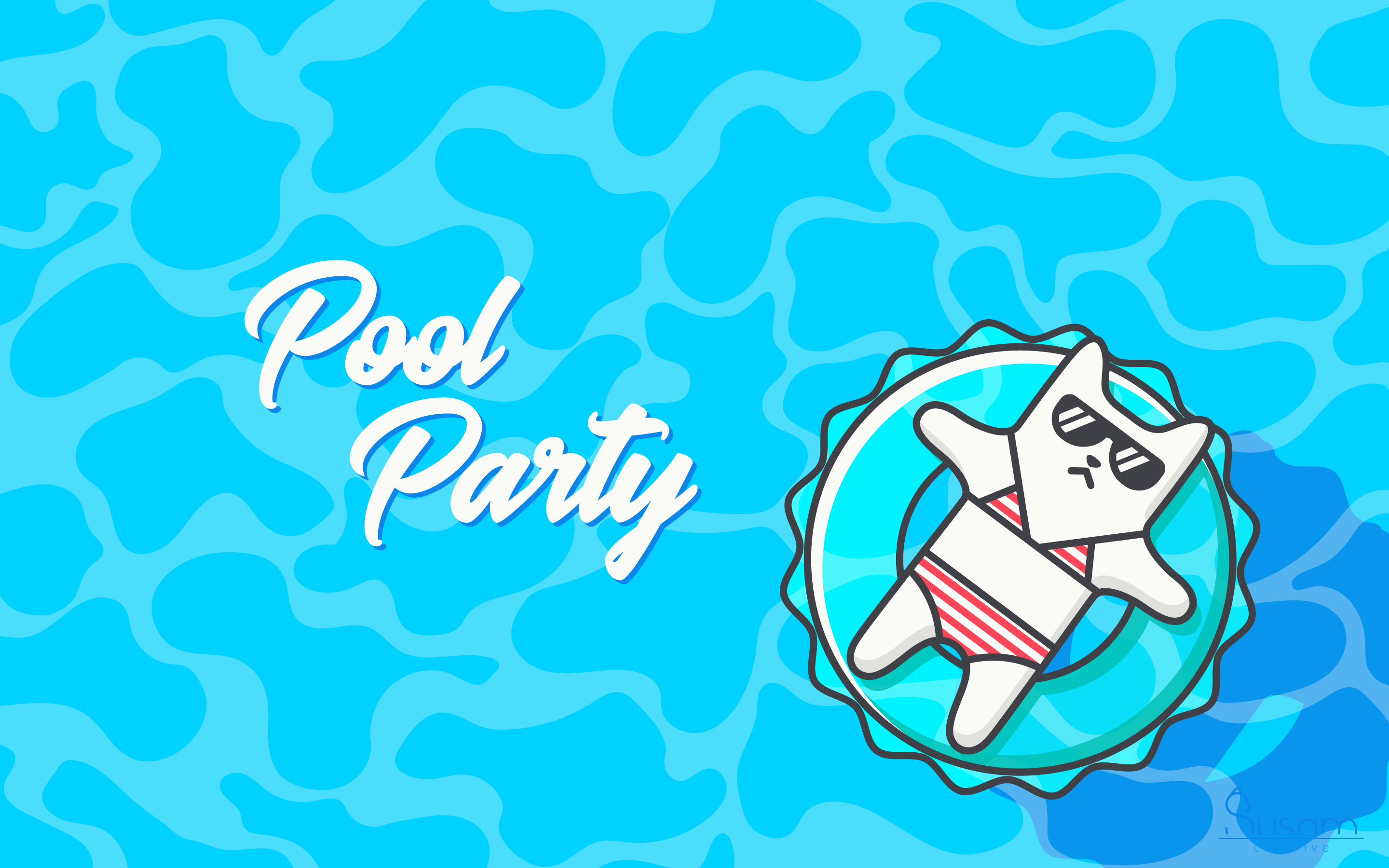 Pool Party - HD Wallpaper 