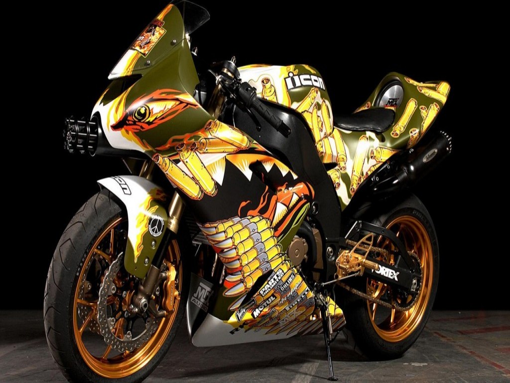 Gun Moto Bike Hd Wallpapers - Cool Motorcycles - HD Wallpaper 