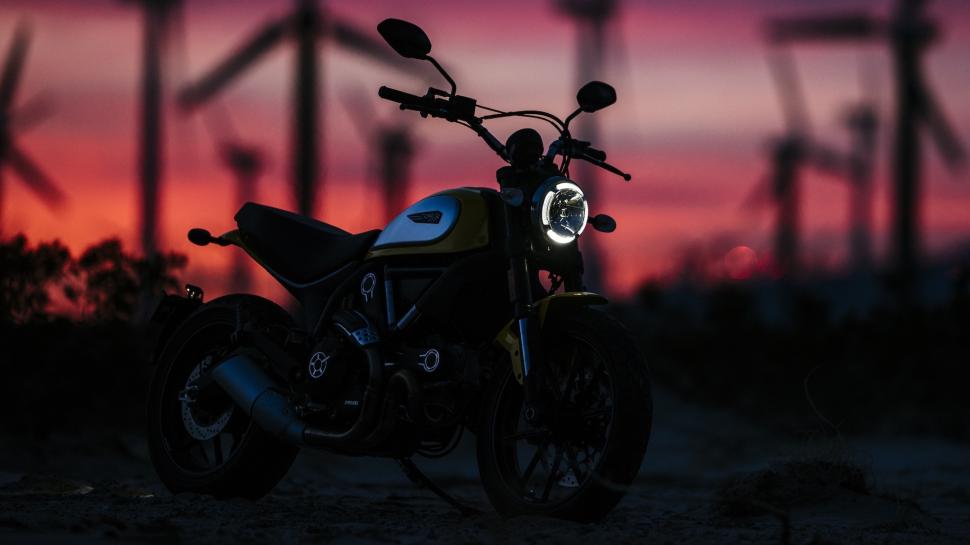 Ducati Scrambler Palm Spring Wallpaper,motorcycles - HD Wallpaper 