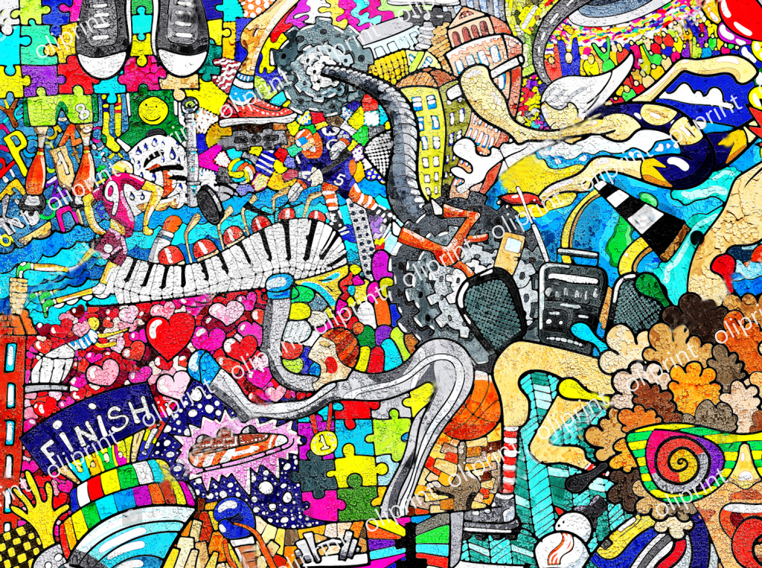 Graffiti Wall - HD Wallpaper 