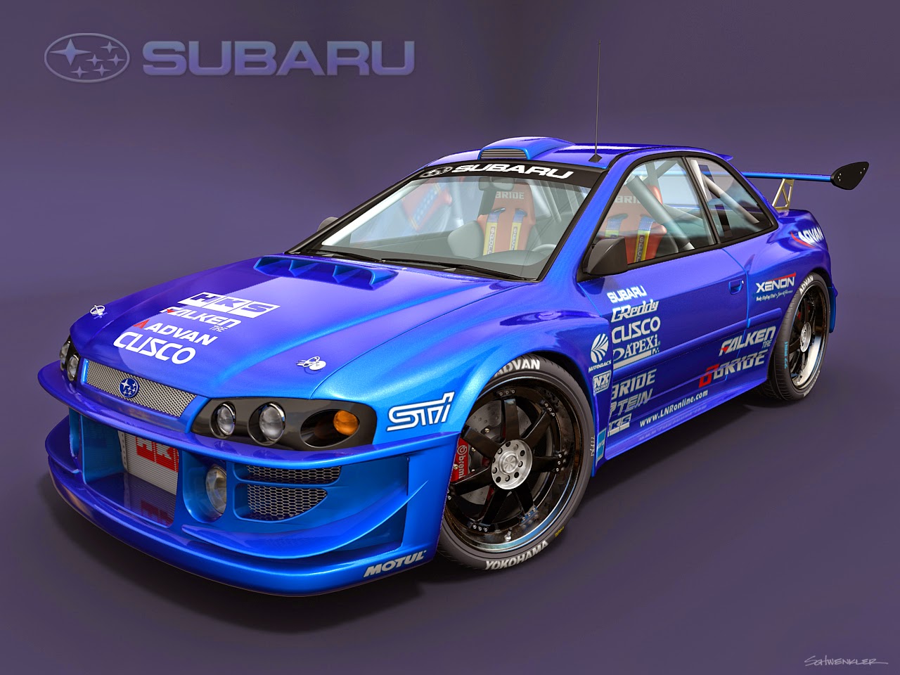 Custom Subaru Wrx - HD Wallpaper 