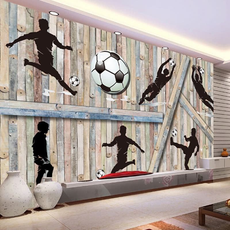 Football Theme Wall Paper - HD Wallpaper 
