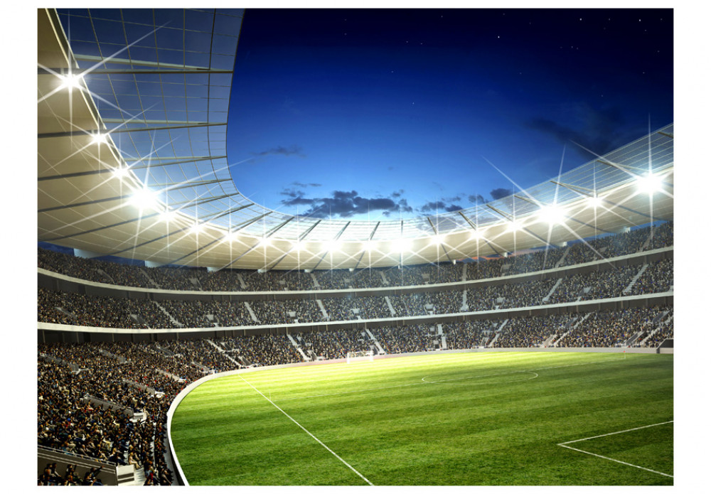 Wall Mural National Stadium 61137 Additionalimage - Fototapeta Stadion Narodowy - HD Wallpaper 