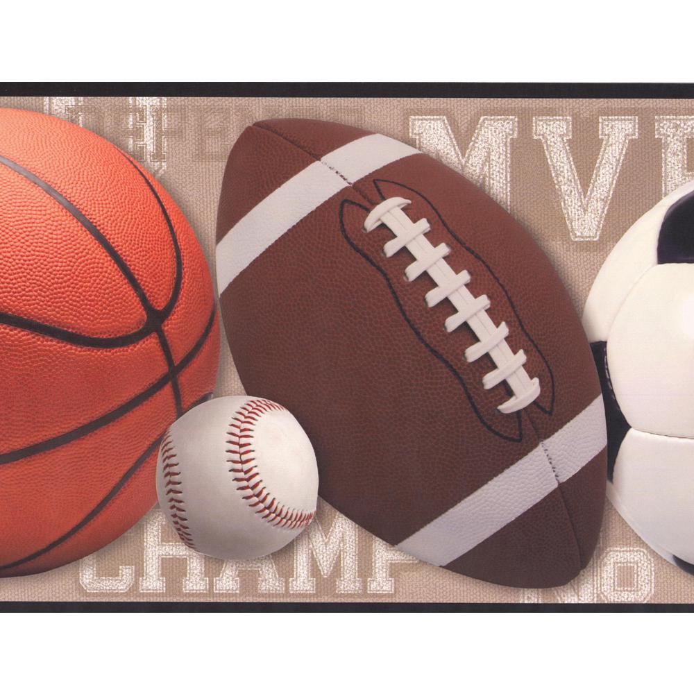 Boys Sports Wall Border - HD Wallpaper 