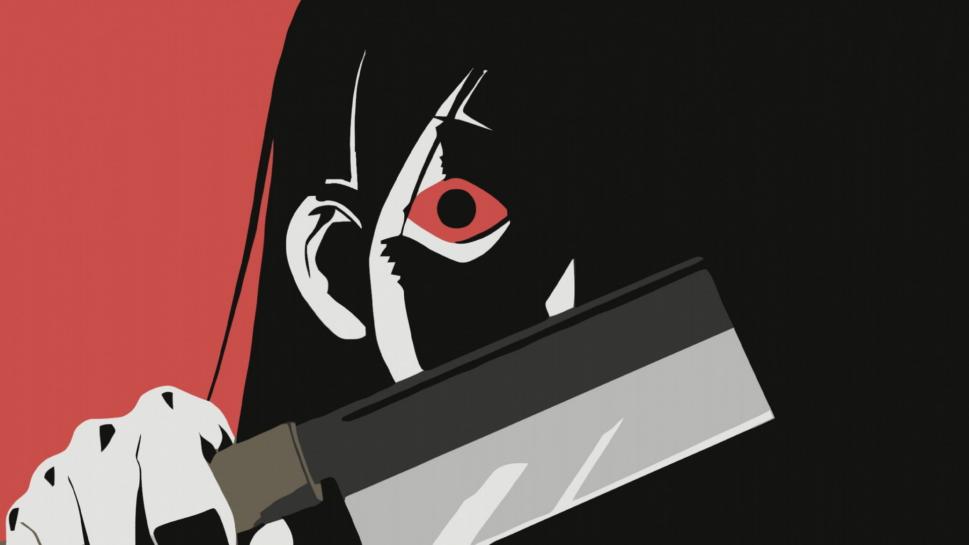 Wallpaper Manga Evil Dark Girl - Sayonara Zetsubou Sensei Faces - HD Wallpaper 