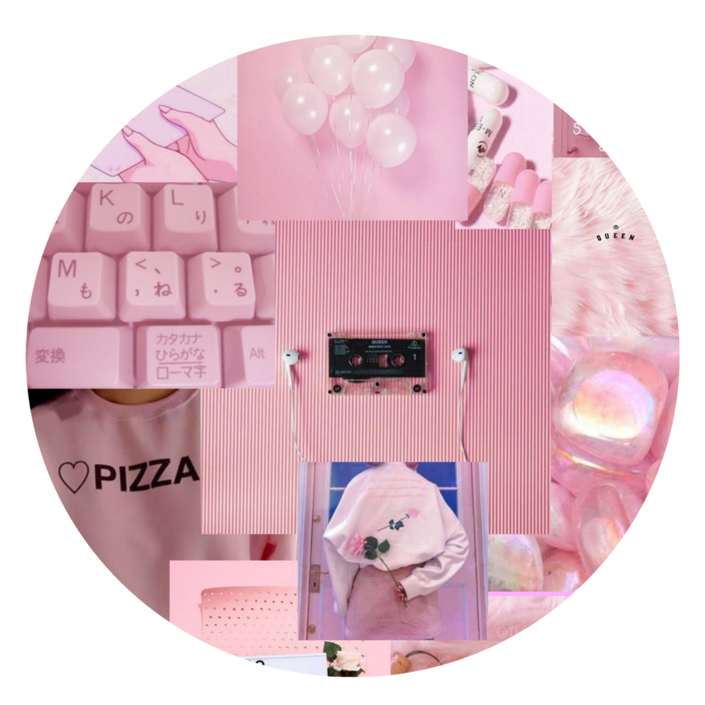 #tumblr #pink #wallpaper #walldecoration #wallpapers - Circle - HD Wallpaper 