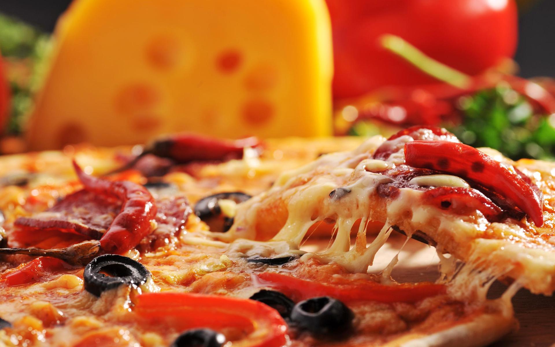 Pizza Wallpaper - Qygjxz - Pizza Photos Full Hd - HD Wallpaper 