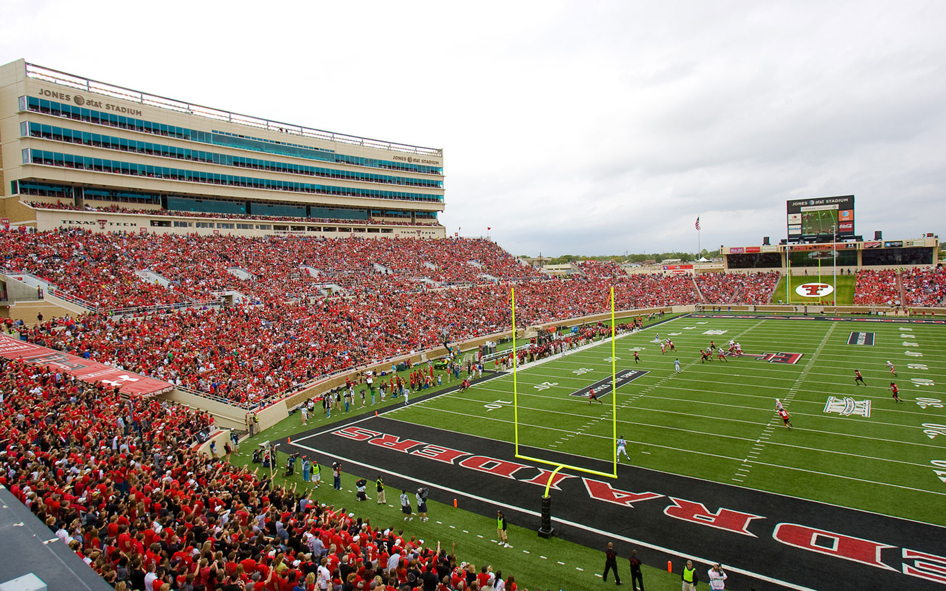 Wallpaper Texas Tech Football Tb83 - Texas Tech University Football Field - HD Wallpaper 