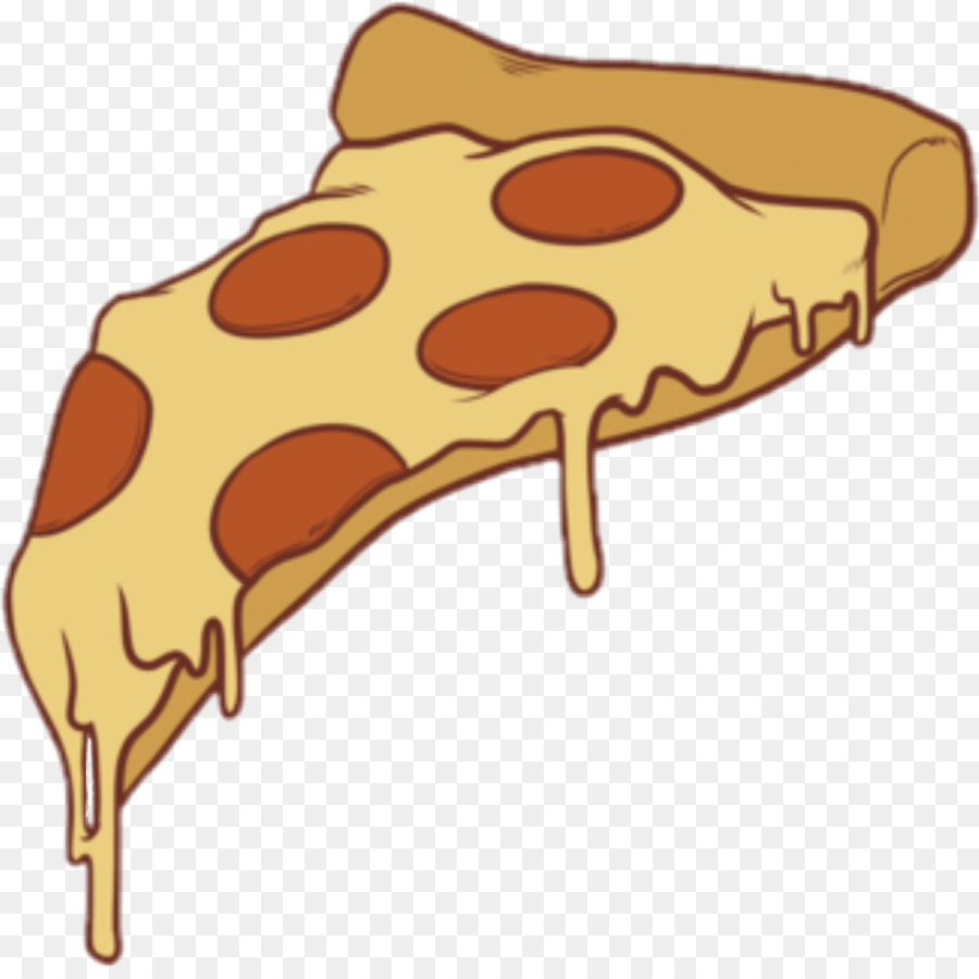Hawaiian Pizza Drawing Sticker Pizza Party - Pizza Png - HD Wallpaper 