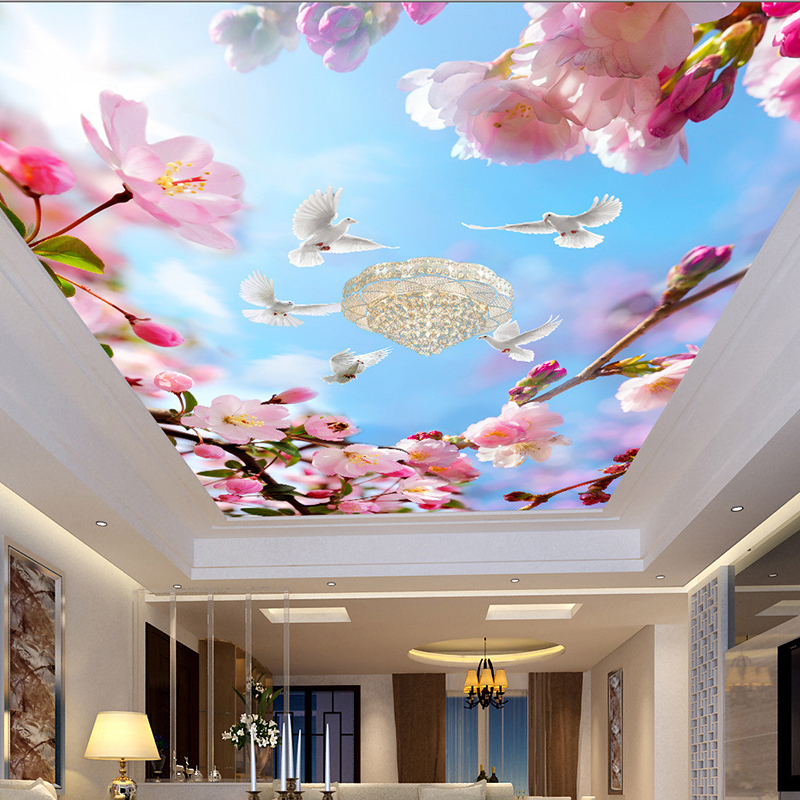 House Ceiling Flower Design - HD Wallpaper 