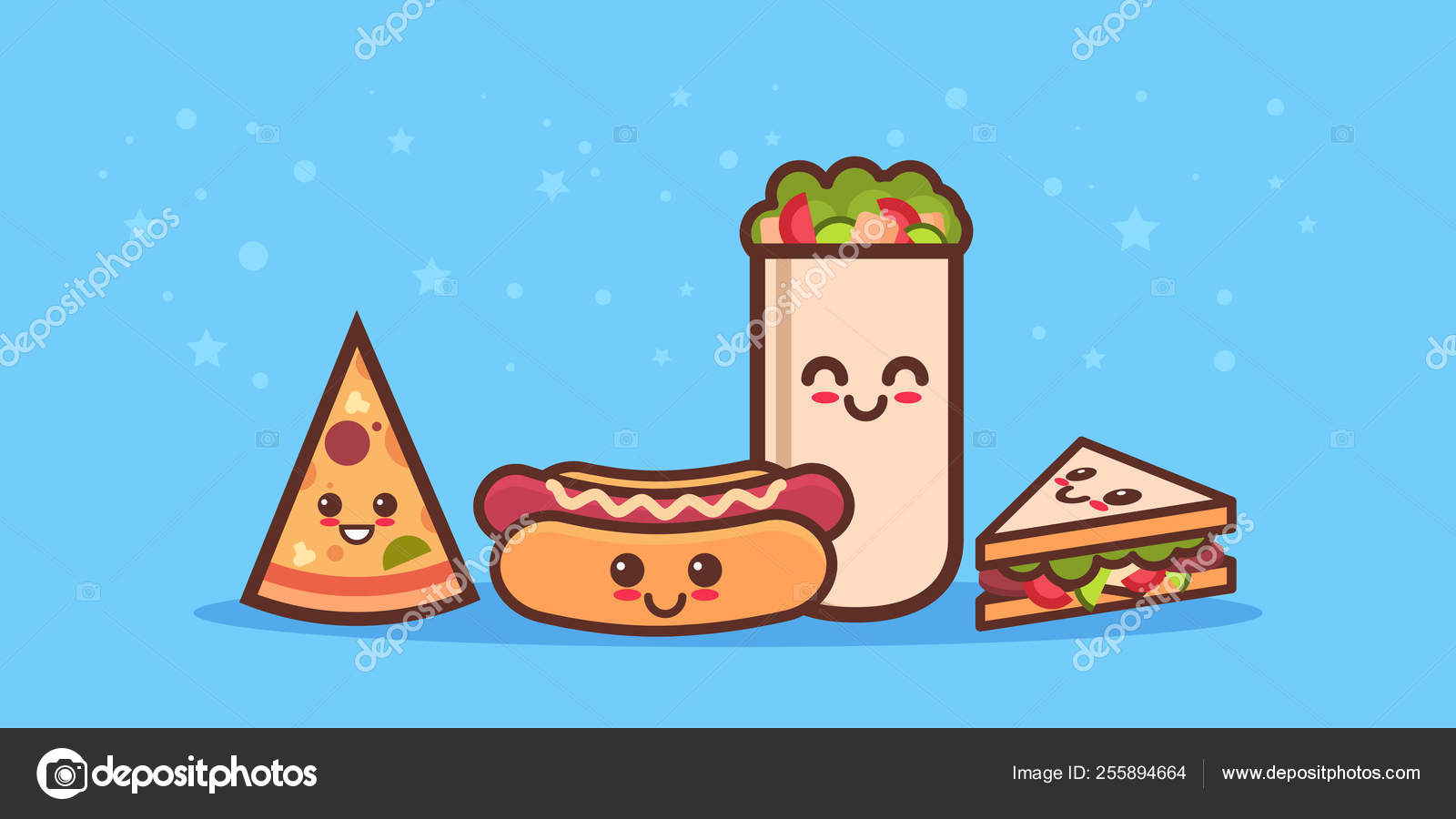 Kawai Sandwich - HD Wallpaper 