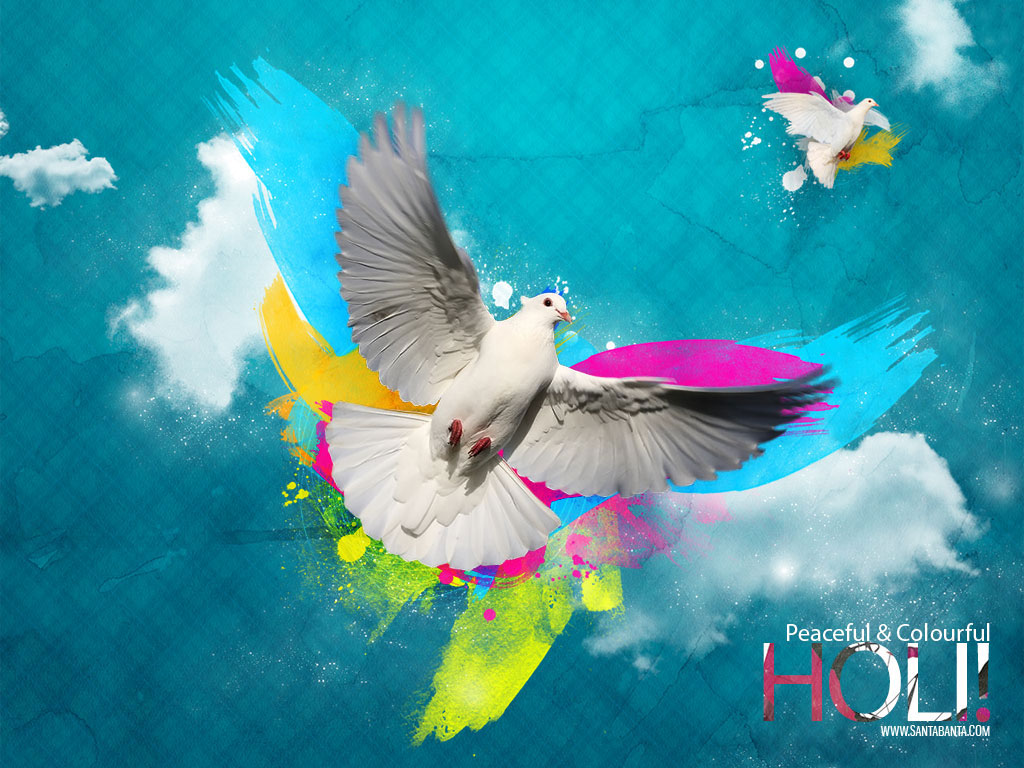 Full Hd Happy Holi - HD Wallpaper 