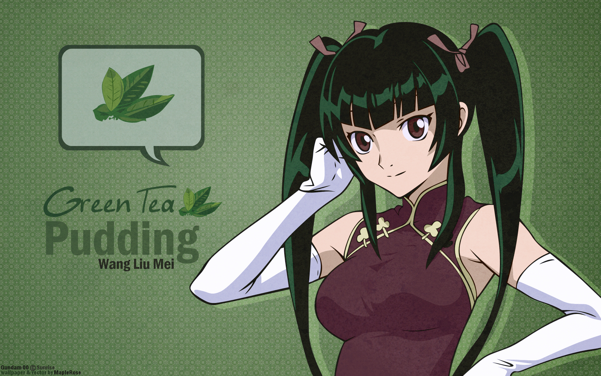 Sunrise , Mobile Suit Gundam 00, Wang Liu Mei, Vector - Mobile Suit Gundam 00 - HD Wallpaper 