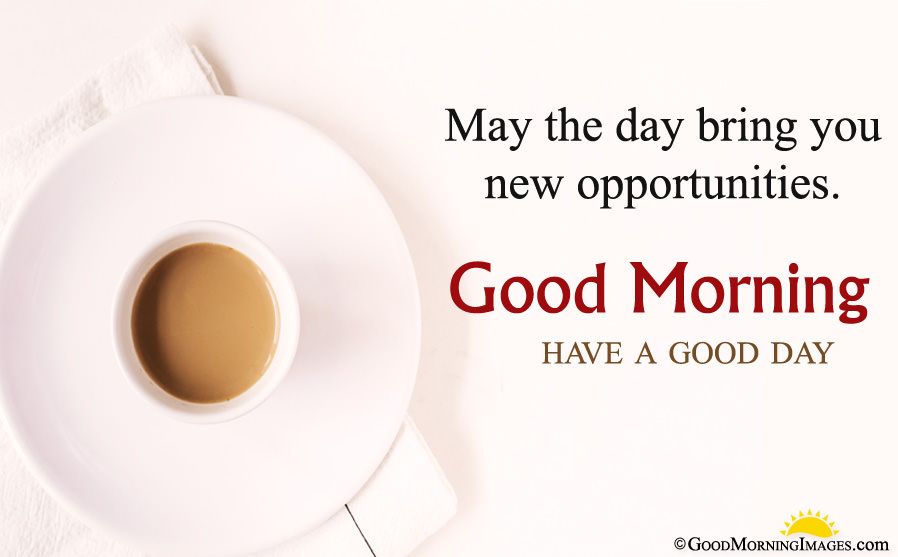 Have A Good Day Message With Tea Cup Wallpaper - Teacup - HD Wallpaper 
