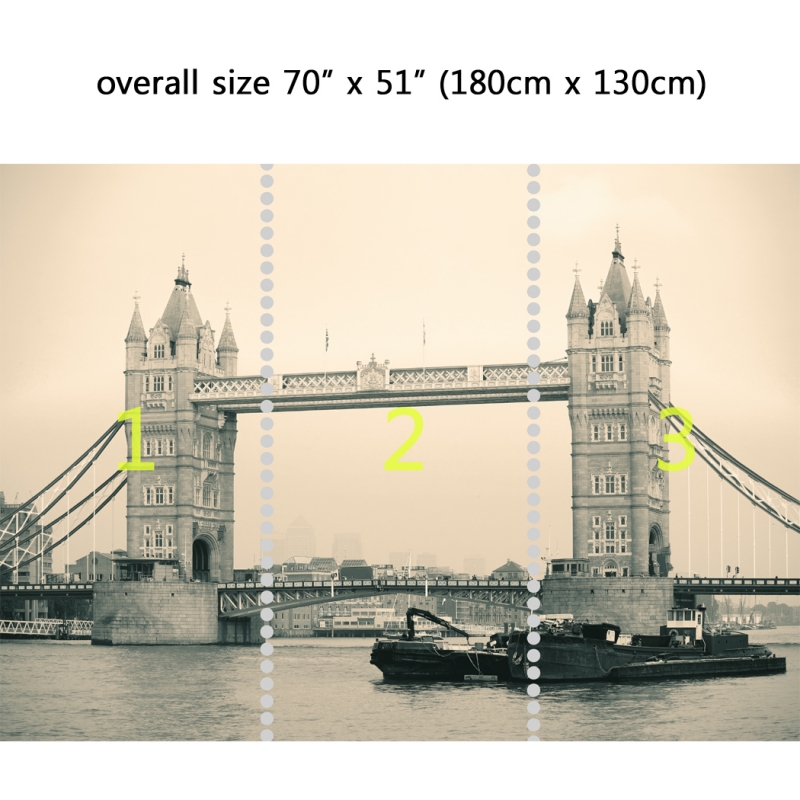 Wall Mural London Tower Bridge, Peel And Stick Repositionable - Tower Bridge - HD Wallpaper 