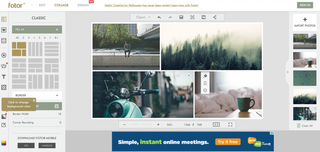 Fotor Collage Maker - HD Wallpaper 