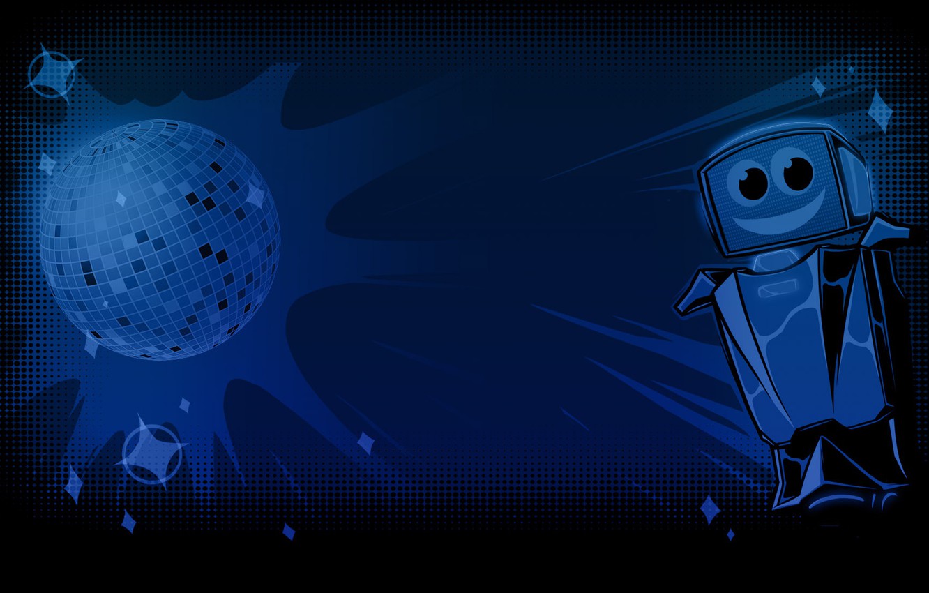 Photo Wallpaper Disco, Derby Disco Dodgeball, Robot - Steam Profile Background 80er - HD Wallpaper 