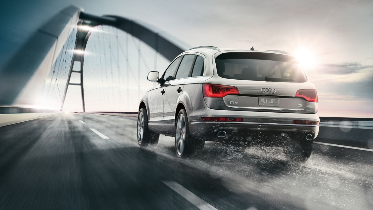 Audi Q7 2014 - HD Wallpaper 