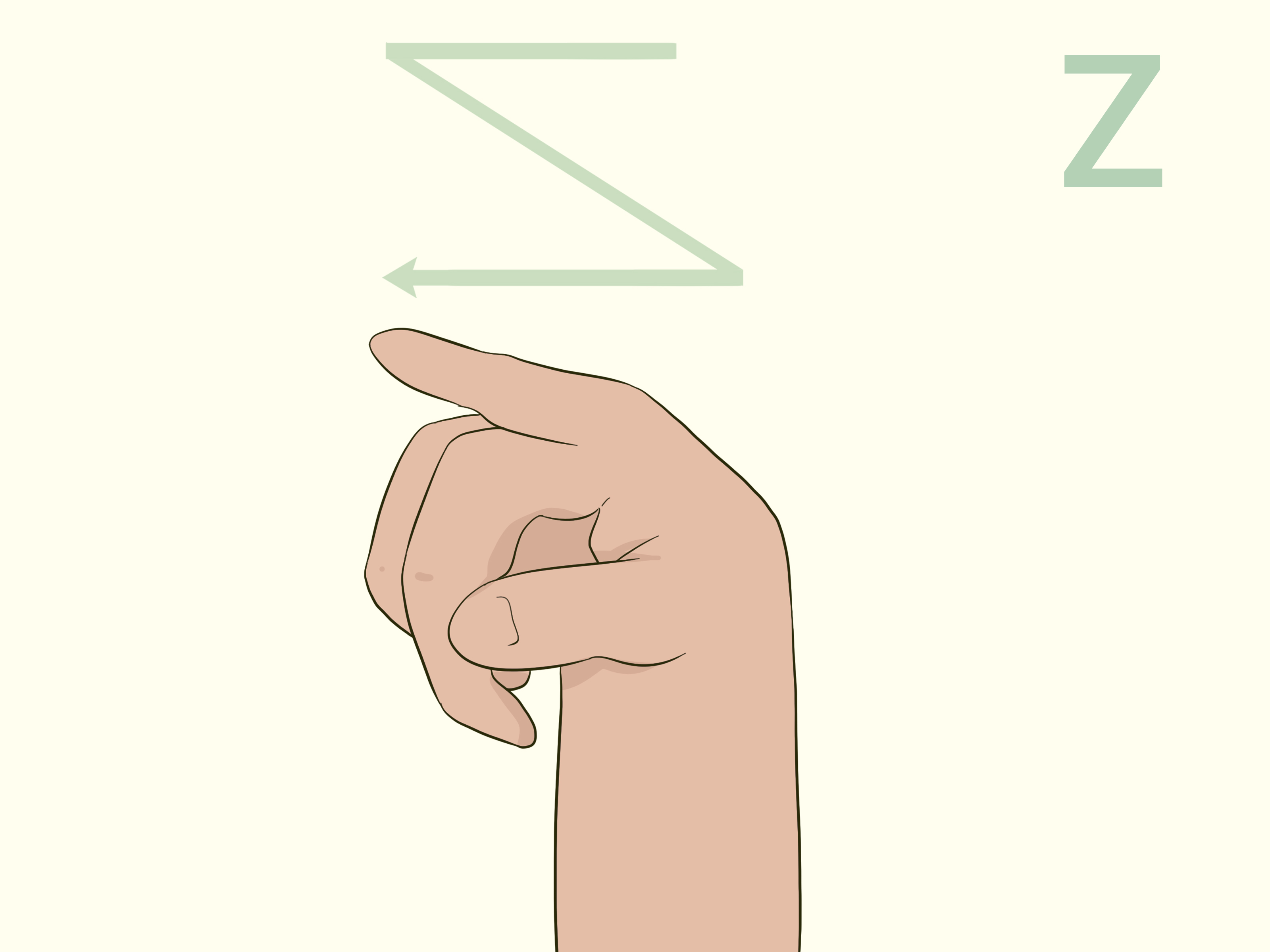 Image Titled Fingerspell The Alphabet In American Sign - Writing - HD Wallpaper 