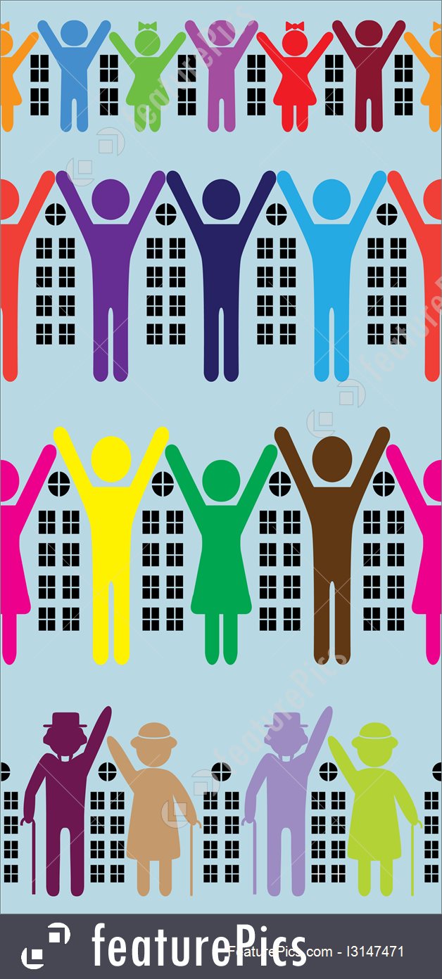 Abstract Neighborhood Background - HD Wallpaper 